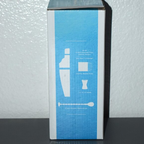 Cresimo Stainless Steel Cocktail Shaker Set *Open Box* - Picture 3 of 5
